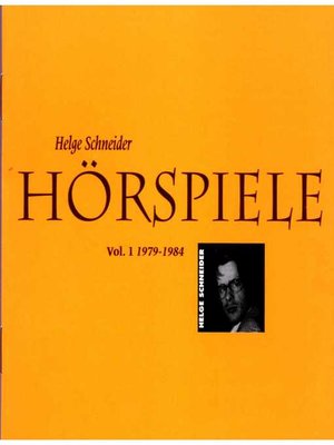 cover image of Hörspiele I